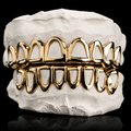 Solid Gold Open Face Grillz
