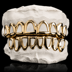 Solid Gold Open Face Grillz